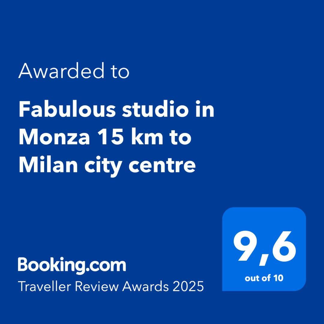 Fabulous Studio In Monza 15 Km To Milan City Centre Exteriör bild